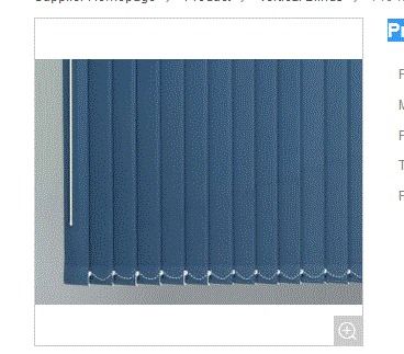 Insulated Pre Made Vertical Blind With Best Mechanism