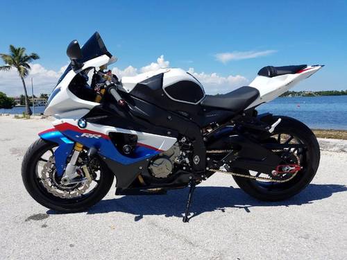 Two Wheeler 2011 Bmw S1000 Rr Premium Light White Sports Bike