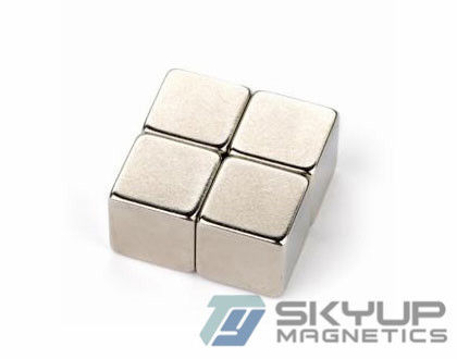 Cube Permanent Neodymium Strong Magnets Used In Electronics And Small Motors