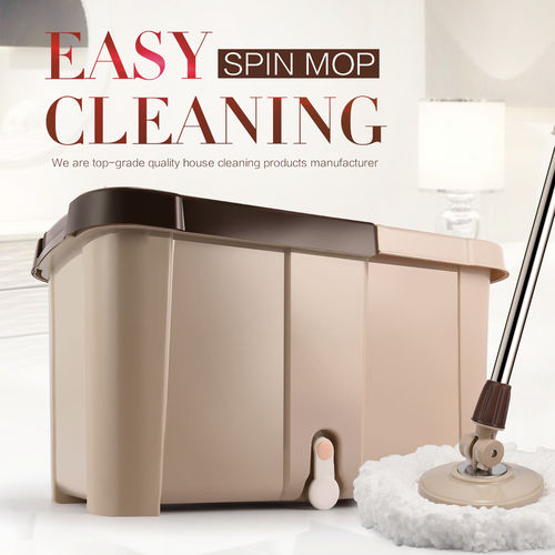 Magic Mop With Removable Wringer Basket Application: Indoor Cleaning