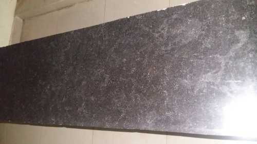 Polished Black Granite Slabs