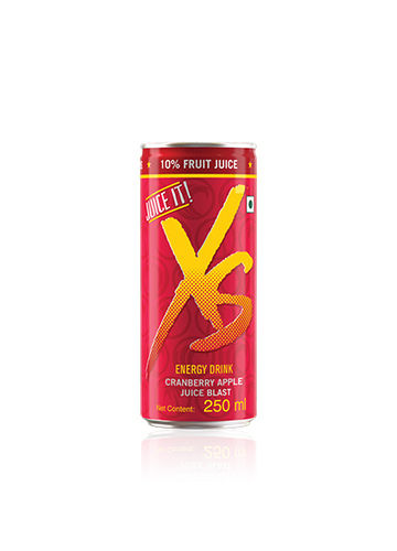 XS Energy Drink Apple Cranberry Blast (Pack of 4)