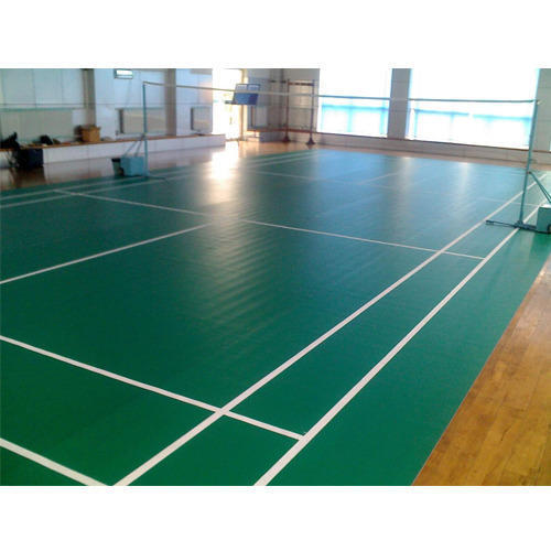 Badminton Court Vinyl Flooring