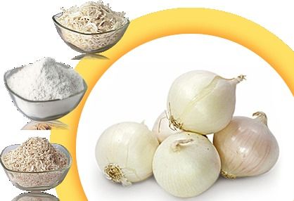 Fresh Dehydrated White Onion