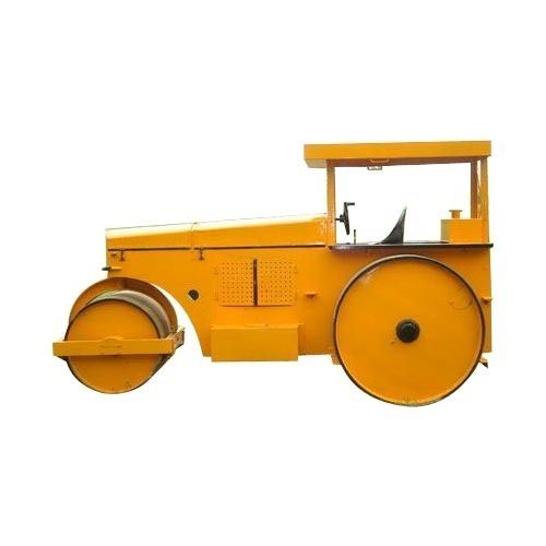 Yellow Color Road Roller