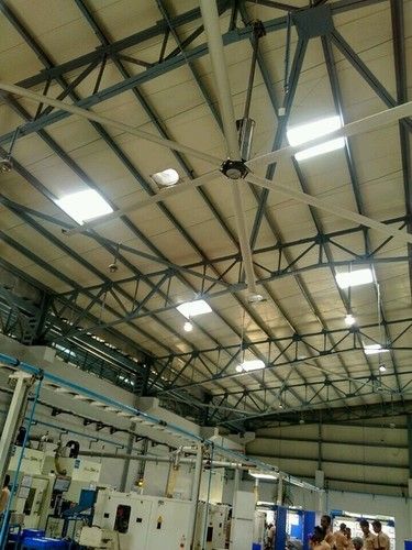 Commercial High Performance Energy Saving Upto 40% Hvls Fans, 1300 Watts (1.3 Kw).