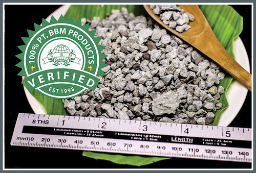 Indonesia Natural Green Zeolite Chipped By PT. BOJONG BUANA MINERALINDO