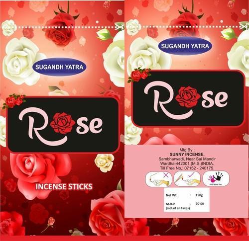 Eco-Friendly Rose Agarbatti With Soothing Fragrance