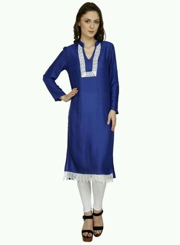 Quick Dry Ladies Designer Fancy Kurti