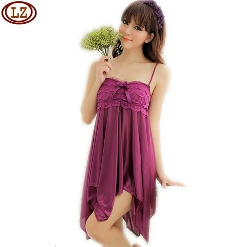 Ladies Lace Short Nighty