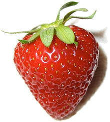 Bright Red Color Strawberry