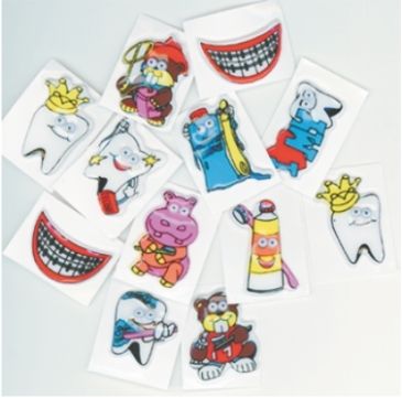 Dental Gits Dental Googly Stickers