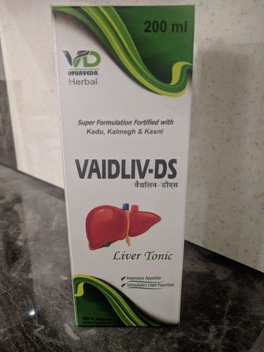 Vaidliv-Ds Liver Tonic Age Group: Suitable For All Ages