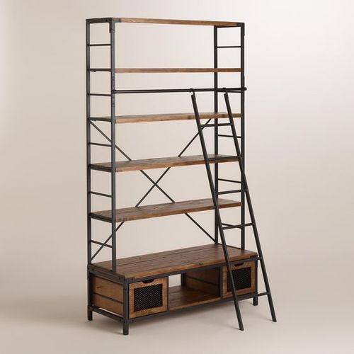 Rugged Design Industrial Bookshelf