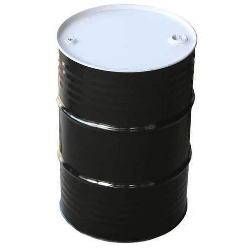 Black Cylindrical Steel Drum