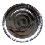 Disposable Silver Paper Plate