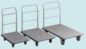 Iron Four Wheel Platform Trolleys