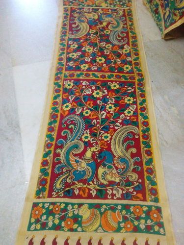 Hand Painted Kalamkari Duppata