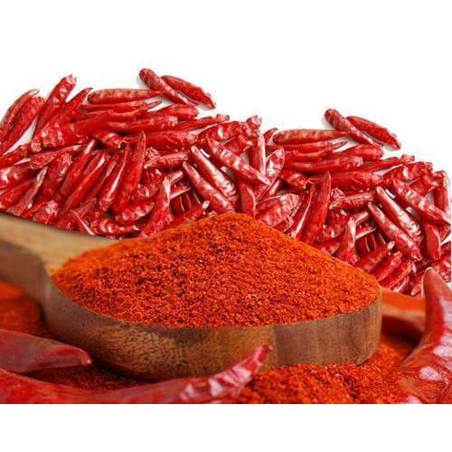 Red Chili Powder and Finger