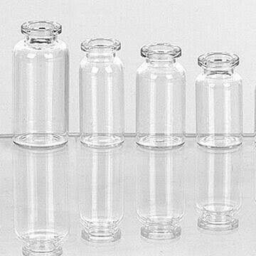 Round Fine Glass Tubular Vials