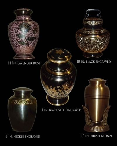 Pure Brass Urns With Unique Style