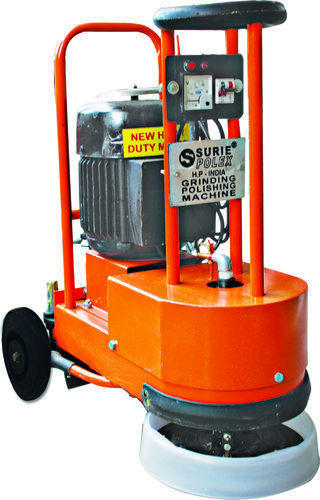 Orange Industrial Granite Polishing Machine