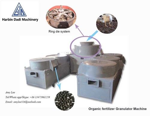 Chicken Dropping Organic Fertilizer Granulation Machine Capacity: 6 To 8 Tons Per Hour Kilogram(Kg)