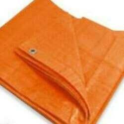 Orange Heavy Duty Industrial Tarpaulin