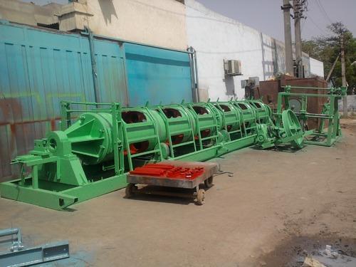 High Speed Tubular Stranding Machine - Copper & Aluminum Conductors, Green Color, Compact Structure, High Efficiency, Lower Energy Consumption