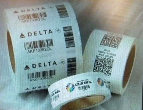 Paper Printed Barcode Stickers