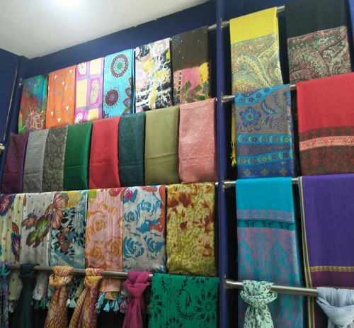 Printed Shawl - Wool Material, Custom Size, Elegant Printed Patterns | Ideal For Bridal, Evening, Daily, Wedding, And Meditation Use