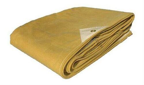 Yellow Color Canvas Tarpaulin