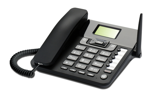 Black Fwp Telephone With Caller Id