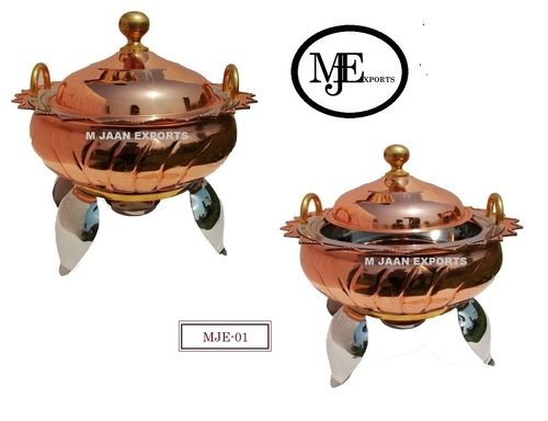 Mje01 Copper Plating Chafing Dish Capacity: 6 Ltr Liter (L)