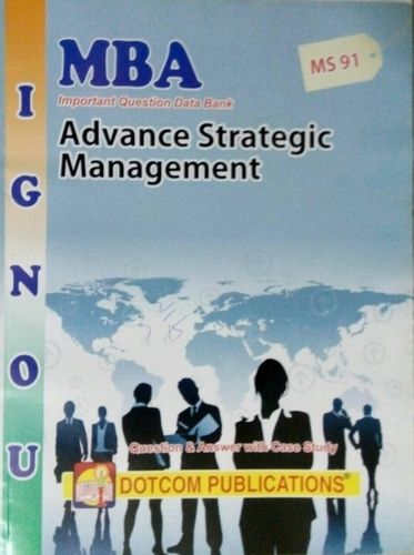 MS-91 Advance Strategic Management Books