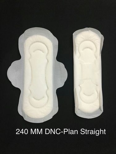 240 mm Plain Straight Sanitary Pads