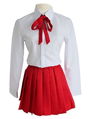 Girl School Uniform Collar Style: Straight