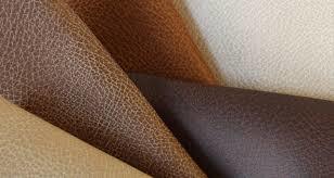 PVC Synthetic Brown Leather