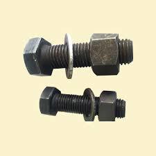 Fully Threaded Hexagonal Nut And Bolt Set