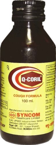 Qcoril Syrup - Best Herbal Cough Syrup Age Group: For Children