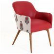 Red Inviting Dining Chair