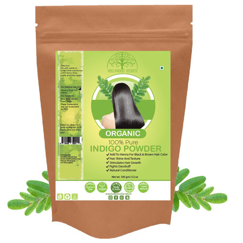 100% Pure Organic Indigo Powder (100 Gms) Direction: For External Use Only ( Hair) at Best Price in Goa | Morril Fox