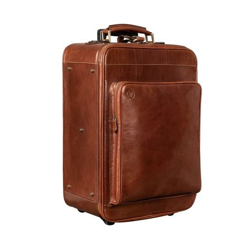 Highly Durable Leather Suitcase