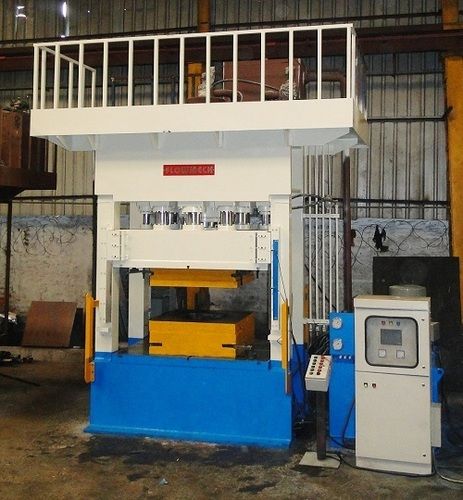 Hydraulic Deep Drawing Press With Blank Holder Max Opening Distance: 1200 Millimeter (Mm)