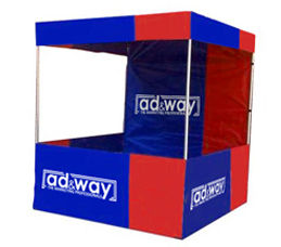 Printed Flat Roof Promotional Canopy By A D & Way The Marketing Professionals