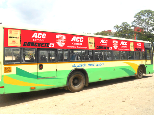 Affordable Bus Branding Service By BALAJI MEDIA GROUP