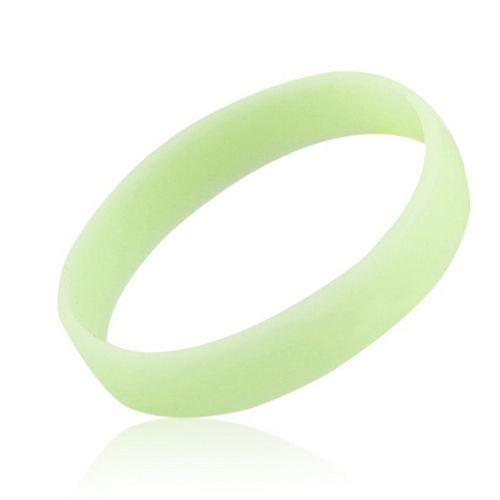 Finished Silicone Glow Wristband