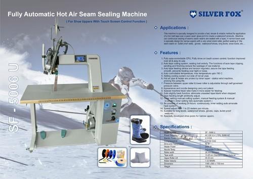 Eco Friendly Hot Air Seam Sealing Machine For Waterproof Shoe Lining