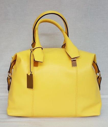 Modern Yellow Color Hand Bag