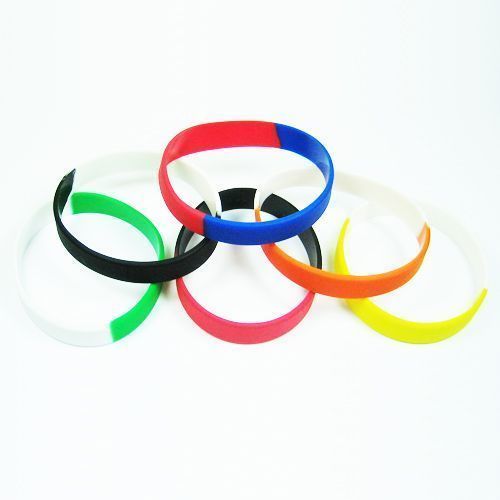 Multi Color Silicone Wristband